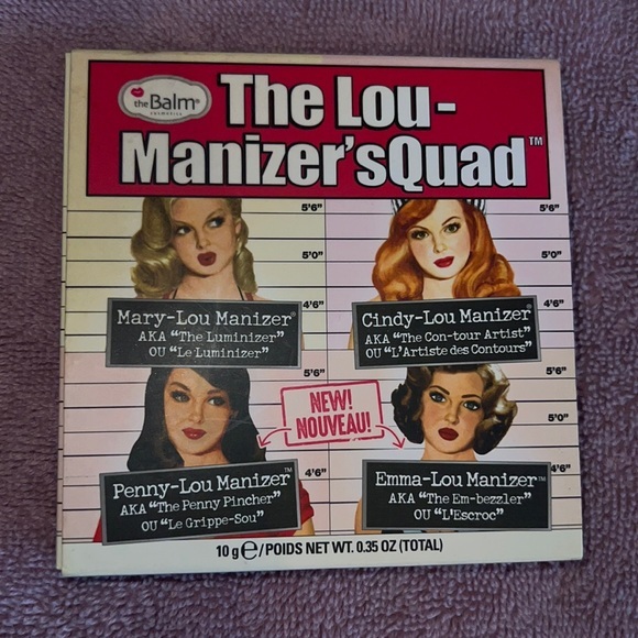 The Balm The Lou-Manizer’s SQuad Highlighter palette - Picture 1 of 5